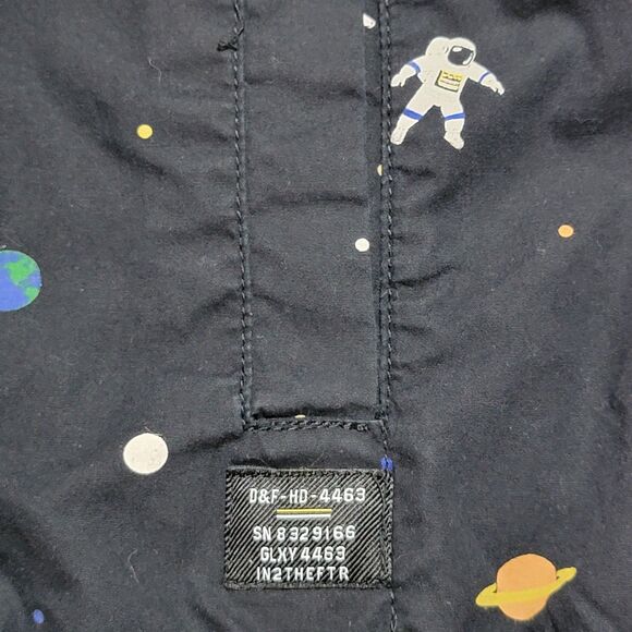 Denim & Flower Ricky Singh Lightweight Jacket Space Theme = Size Med (40) - Picture 3 of 6